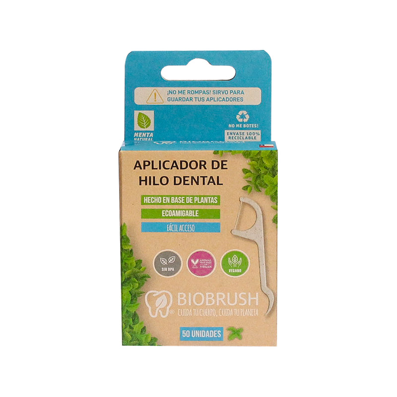 Aplicador de Hilo Dental Biobrush