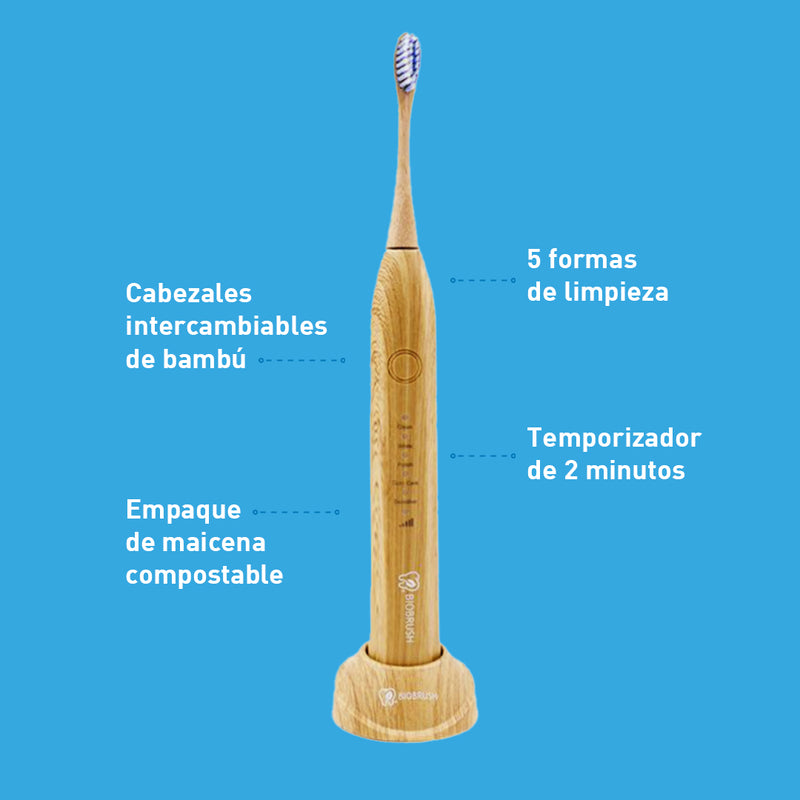 Cepillo de Dientes Eléctrico Biobrush